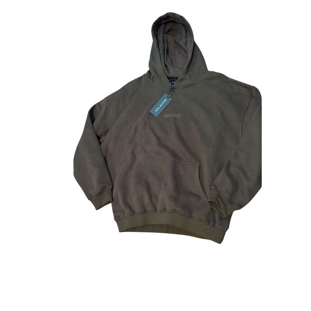 White Fox Come A Long Way Oversized Hoodie NWT - Picture 6 of 6